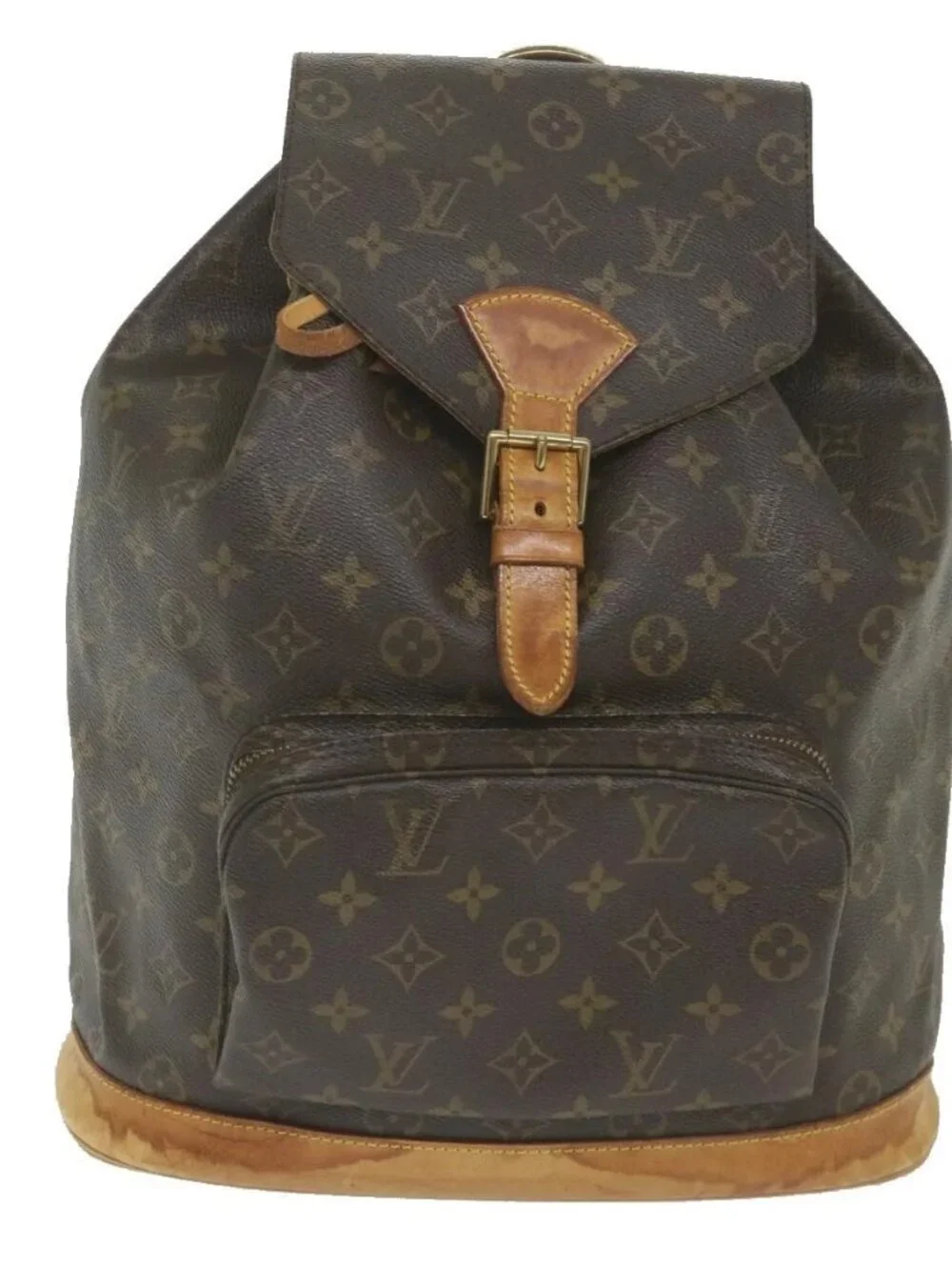 LOUIS VUITTON Monogram Montsouris GM Backpack M51135 LV Auth bh132